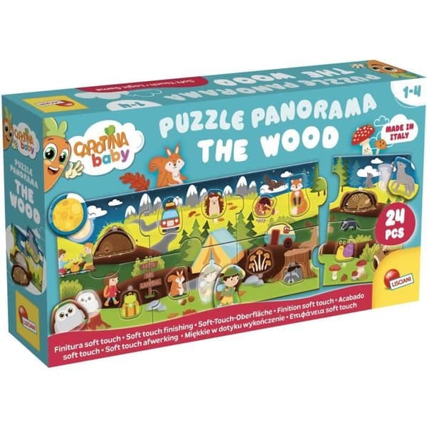 Skogen - Panoramapussel - CAROTINA BABY - Utveckling av logik, finmotorik