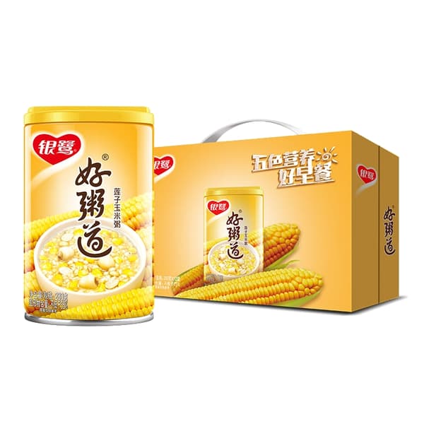 Congee Lotus/Majskorn 280gx12st/Ask - Yin Lu Kina