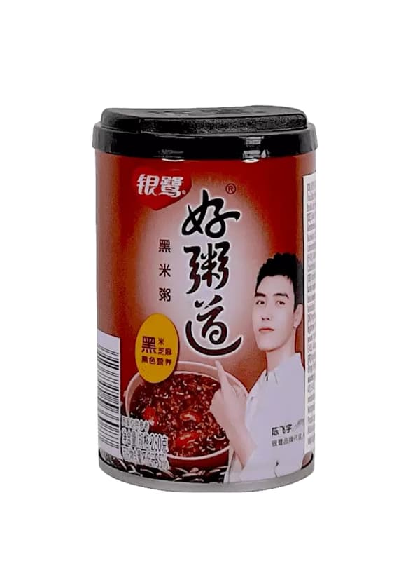 Congee Svart Ris 280g Yin Lu Kina