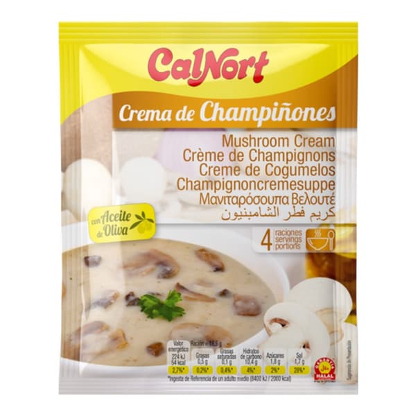 Vegetarisk Soppa Calnort Champinjoner (66 g)