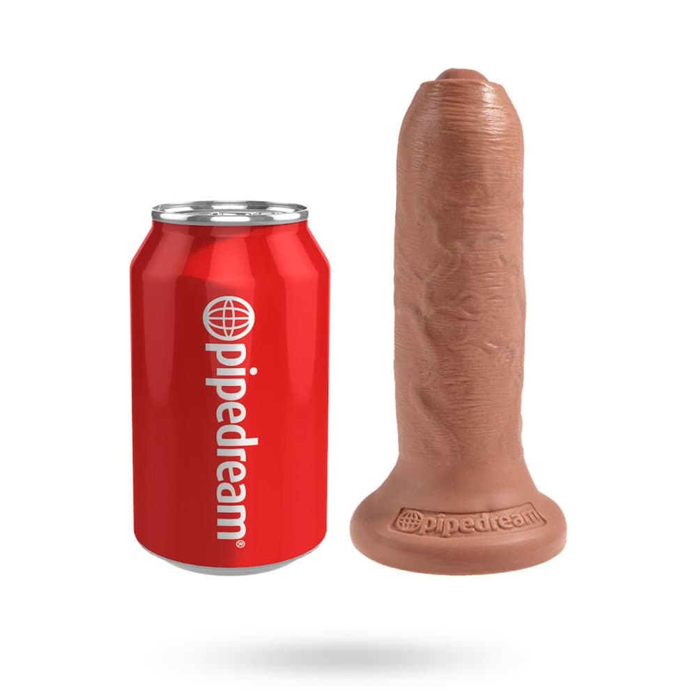 Uncut Cock 16 cm - Ruskettunut