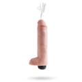 Miniatyrbilde 1 av 2: Squirting Dildo with Balls 25 cm - Flesh