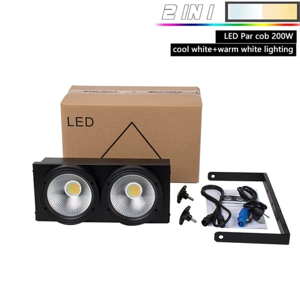 Teaterbelysning, 200W, DMX LED Blinder