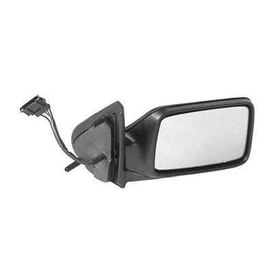 Konvex högerspegel, med elektrisk justering, uppvärmd, primer för Volkswagen Golf 3 från 1991 till 1997 förutom hyttversion