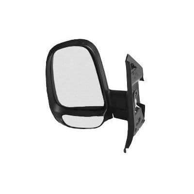 Vänster spegel utan invändig justering, kort arm (7cm) för Ford Transit från 1995 till 2000 modell upp till 3,5 ton