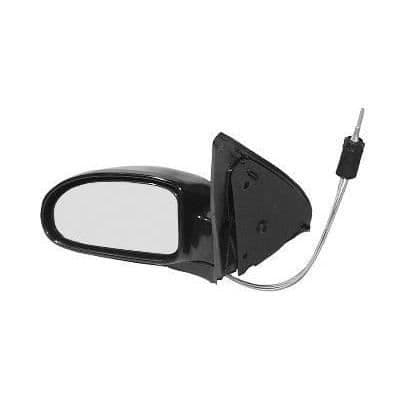 Vänster sidospegel med manuell justering med färgkabel i primer för Ford Focus från 1998 till 2004