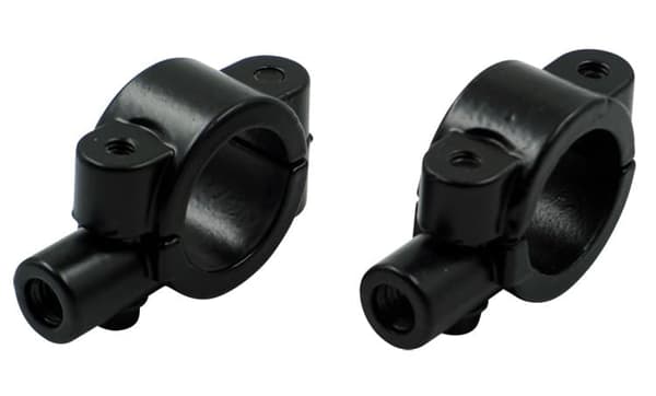 2-pack 25 mm spegelgängfäste motorcykelstyre för cykelmotorcykel M10