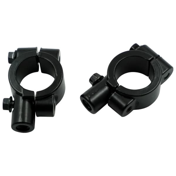 2-pack 25 mm spegelgängfäste motorcykelstyre för cykelmotorcykel   M10 0.8 cm
