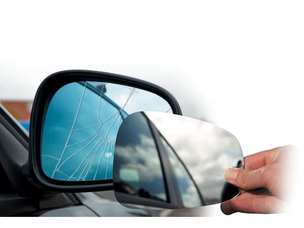 Right Driver Side Wing Door Mirror Glass For Fiat Ducato 1999-2006