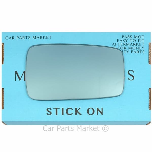 Right Driver Side blue Wing Mirror Glass For Audi 80 90 Coupe Cabriolet 1989-96
