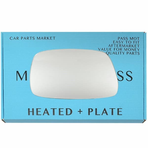 Left Side Flat Wing Mirror Glass For Lexus IS 1998-2005 Heated + Plate