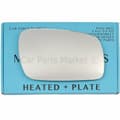 Miniatyrbillede 1 af 2: For Vw Phaeton 02-07 Right Side Flat Electric Wing Mirror Glass +Plate