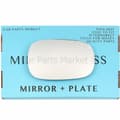 Miniatyrbilde 1 av 2: For Ford Ka 96-08 Right Driver Side Wing Mirror Glass with Plate