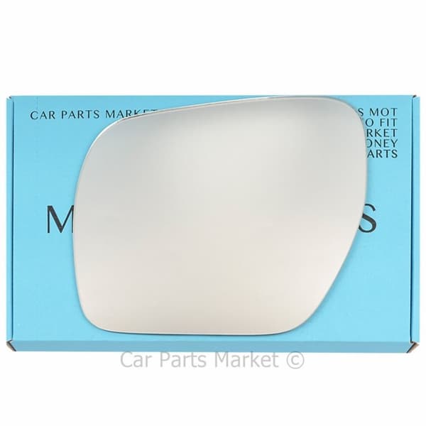 Left Passenger Side Wing Mirror Glass For Mitsubishi Shogun Pajero 2006-2019