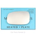 Miniatyrbilde 1 av 2: Left Passenger Side Flat Wing Mirror Glass For Volvo c30 2006-2009 Heated +Plate