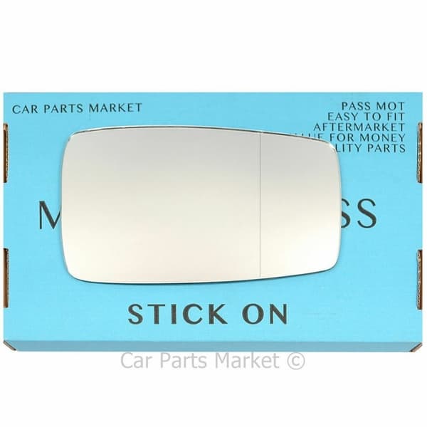 For Audi 80 90 Coupe Cabriolet 1986-96 Right Driver Side Aspheric Mirror Glass
