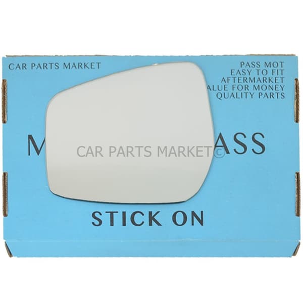 Left Side Replacement Wing Mirror Glass For Nissan Note 2013-2017