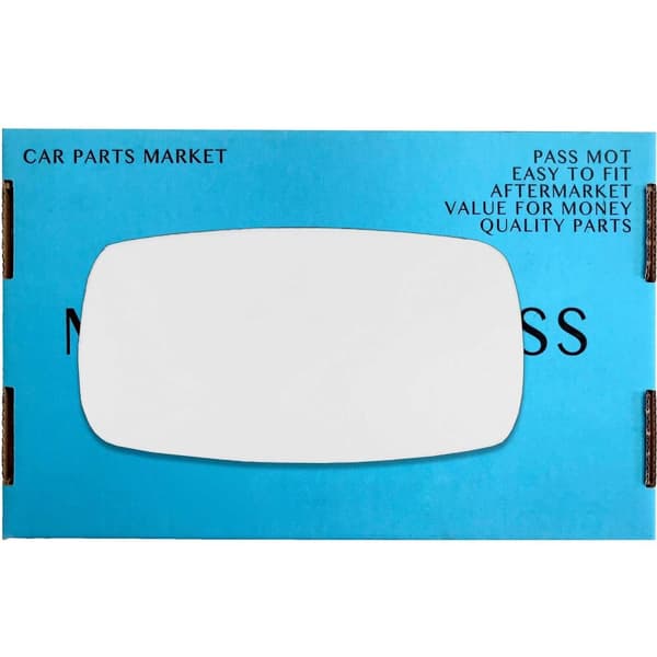 Left Passenger Side Wing Door Mirror Glass For Ford Escort 1995-2000