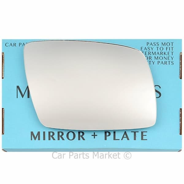 For Dodge Journey 2008-2011 Right Driver Side Wing Mirror Glass with Plate