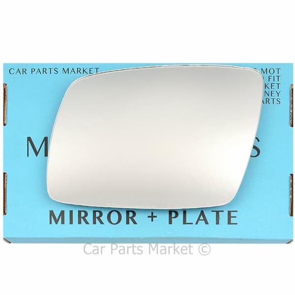 For Dodge Journey 2008-2011 Left Passenger Side Wing Mirror Glass with Plate