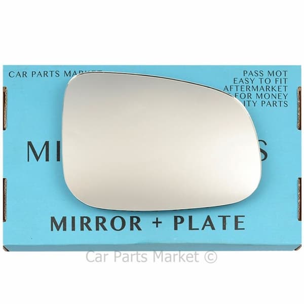 Right Driver Side Wing Door Mirror Glass For Volvo s80 2007-2016 +Plate