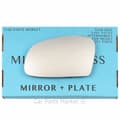 Miniatyrbilde 1 av 2: Left Passenger Side Wing Door Mirror Glass For Citroen Saxo 96-03 + Plate