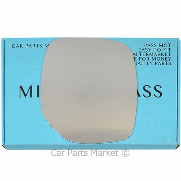 Right Driver Side Wing Mirror Glass For Citroen Berlingo 1996-08 + Plate