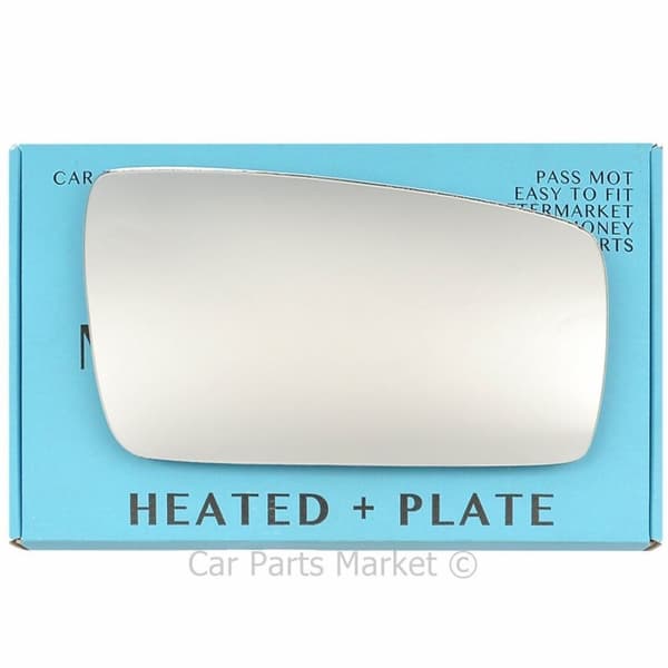 For Ford Mustang 2005-2009 Right Flat Electric Wing Door Mirror Glass Plate