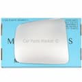 Miniatyrbillede 1 af 2: Left Side Flat Wing Mirror Glass For Ford Ranger 1999-06 Heated + Plate