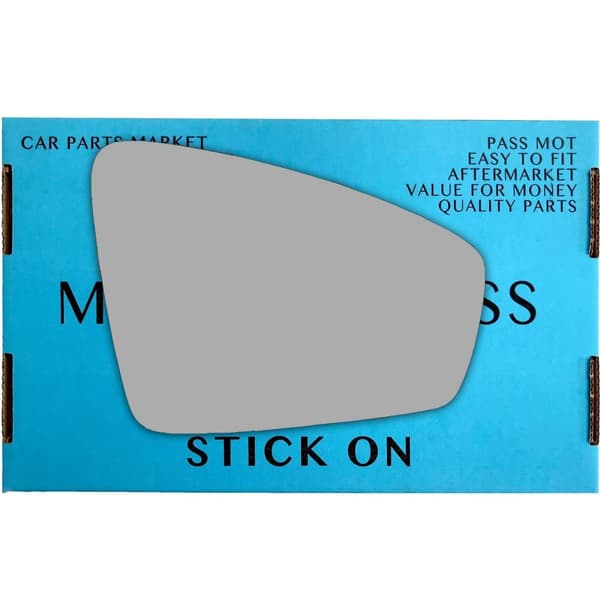 Right Driver Side Wing Mirror Glass For VW Tiguan mk2 2016-2023