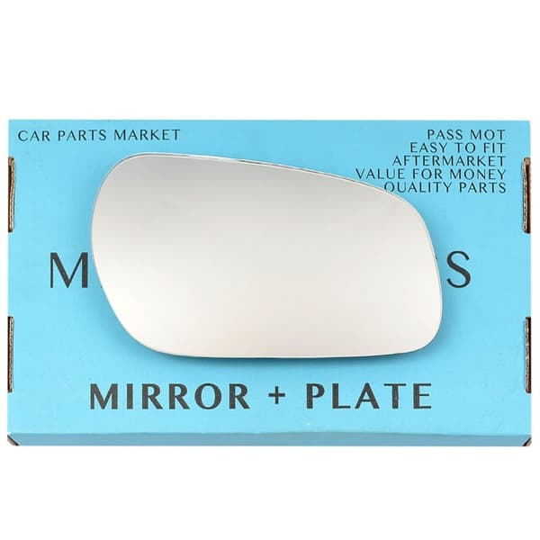 Right Driver Side Wing Door Mirror Glass For Citroen Xsara 97-02 +Plate