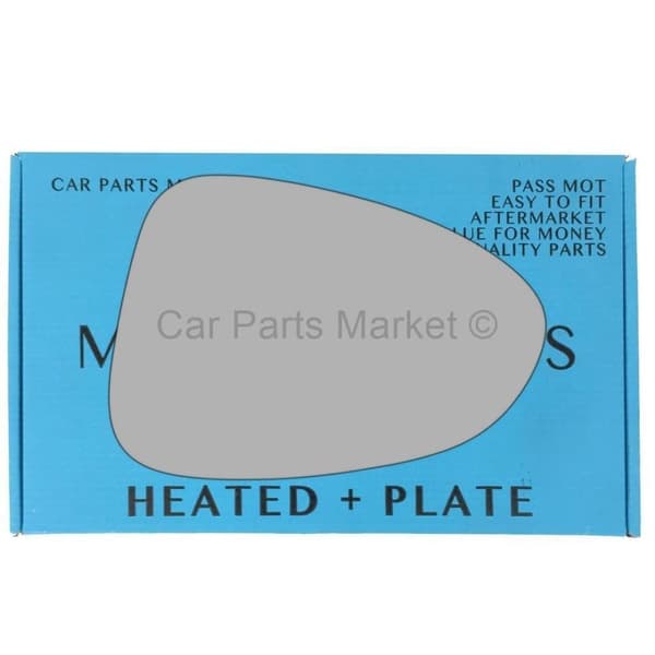 Right Driver Side Flat Heated Plate Wing Mirror Glass For Zafira Tourer C 11-18