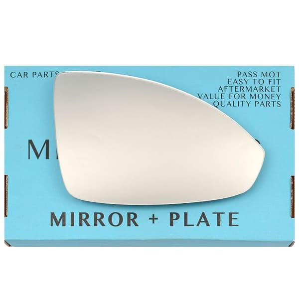 For Chevrolet Cruze 09-13 Right Driver Side Wing Mirror Glass with Plate