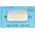 Miniatyrbillede 1 af 2: For TVR Tuscan 98-06 Left Passenger Flat Electric Wing Mirror Glass +Plate