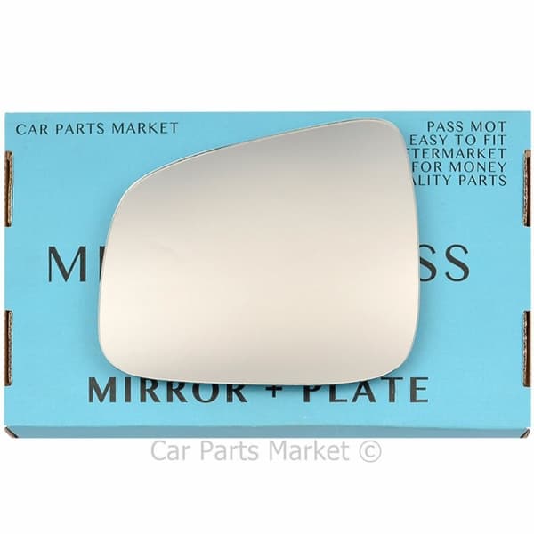 For Chevrolet Lacetti 09-11 Left Passenger Wing Mirror Glass with Plate