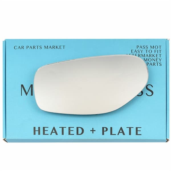 Left Side Flat Wing Mirror Glass For TVR chimaera Griffith 1992-03 Heated +Plate