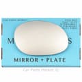 Miniatyrbillede 1 af 2: Right Driver Side Wing Mirror Glass For Chrysler PT Cruiser 2000-2010 +Plate