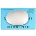 Miniatyrbilde 1 av 2: Left Passenger Side Flat Wing Mirror Glass For Toyota Aygo 05-14 Heated +Plate