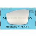 Miniatyrbilde 1 av 2: Left Passenger Side Wing Door Mirror Glass For Skoda Citigo 12-20 + Plate