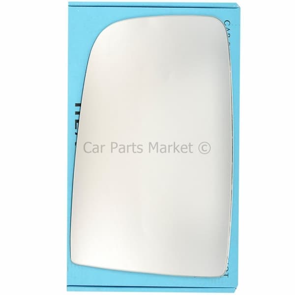 For Mercedes Sprinter 2006-18 Left Passenger Side Flat Wing Mirror Glass +Plate