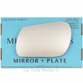 Miniatyrbillede 1 af 2: Left Passenger Side Flat Wing Door Mirror Glass For Mazda 6 2002-2007 + Plate