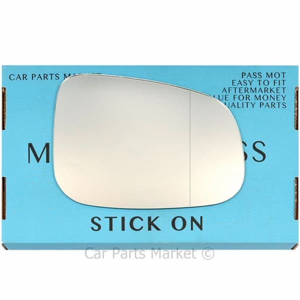 Right Driver Side Wide Angle Wing Door Mirror Glass For Volvo v50 2009-2012