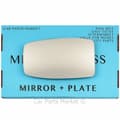 Miniatyrbilde 1 av 2: Left Side Wing Door Mirror Glass For Alfa Romeo 33 75 1983-1990 +Plate