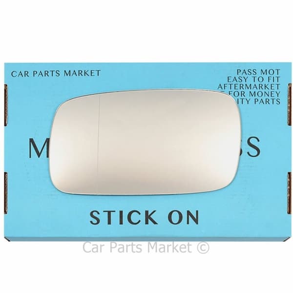Left Passenger Side Wide Angle Wing Door Mirror Glass For VW Caddy 1995-2004