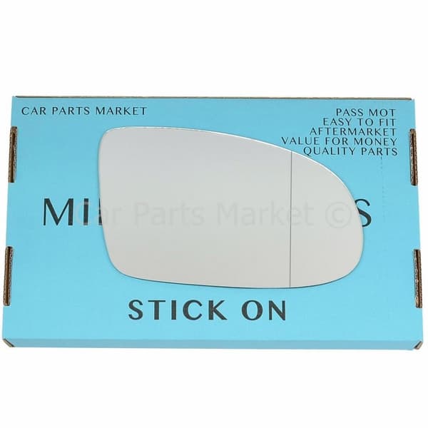 Right Driver Side Wide Angle Wing Door Mirror Glass For Vauxhall Omega 1994-1999