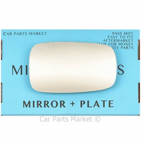For Renault Grand Scenic 04-09 Right Driver Side Wing Mirror Glass with Plate