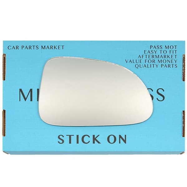 Right Driver Side Flat Wing Mirror Glass For Honda S2000 1999-2009