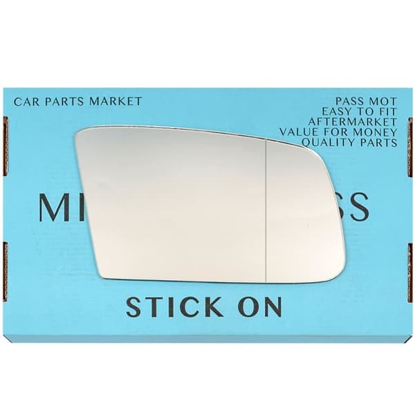 Right Driver Side Wide Angle Mirror Glass For Suzuki Swift 1985-1988