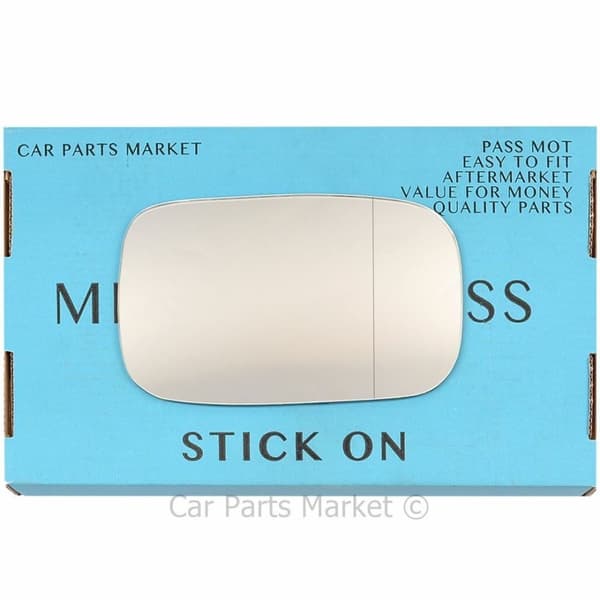 Right Driver Side Wide Angle Wing Mirror Glass For Rover Metro 100 1990-1998