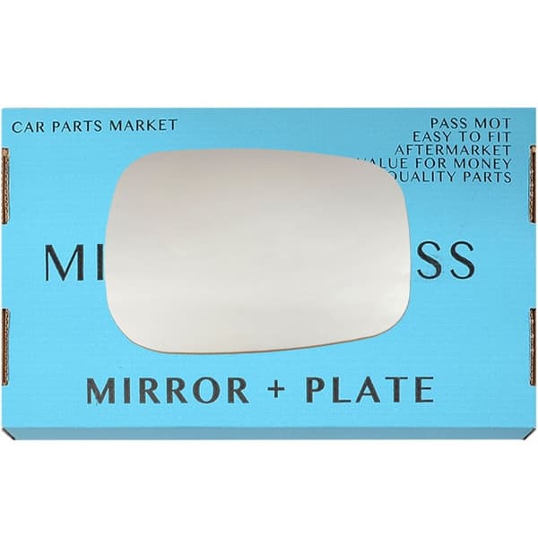 Right Side Wing Door Mirror Glass For Renault scenic rx4 00-03 + Plate